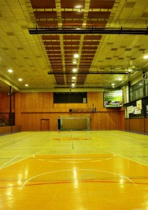 Sporthalle Bruntal – Innenansicht